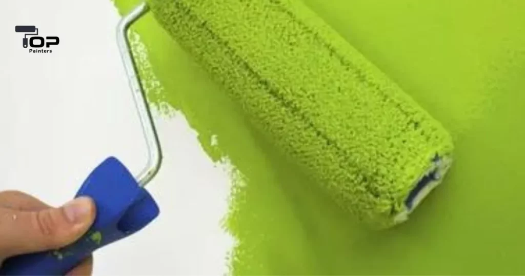 Green Plastic Paint